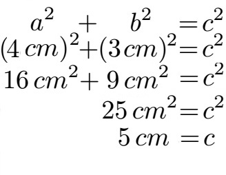 Satz des Pythagoras Beispiel 1 Lösung
